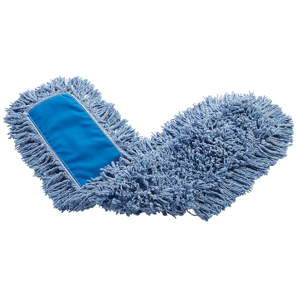 007-J257BL00 48" Dust Mop Head Only w/ Twisted Loop Ends, Blue