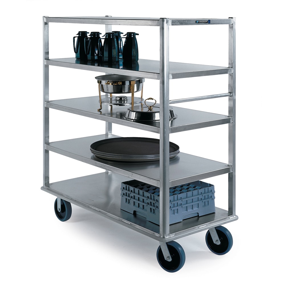 121-4567 Queen Mary Cart - 5 Levels, 2500 lb. Capacity, Aluminum, Marine Edges