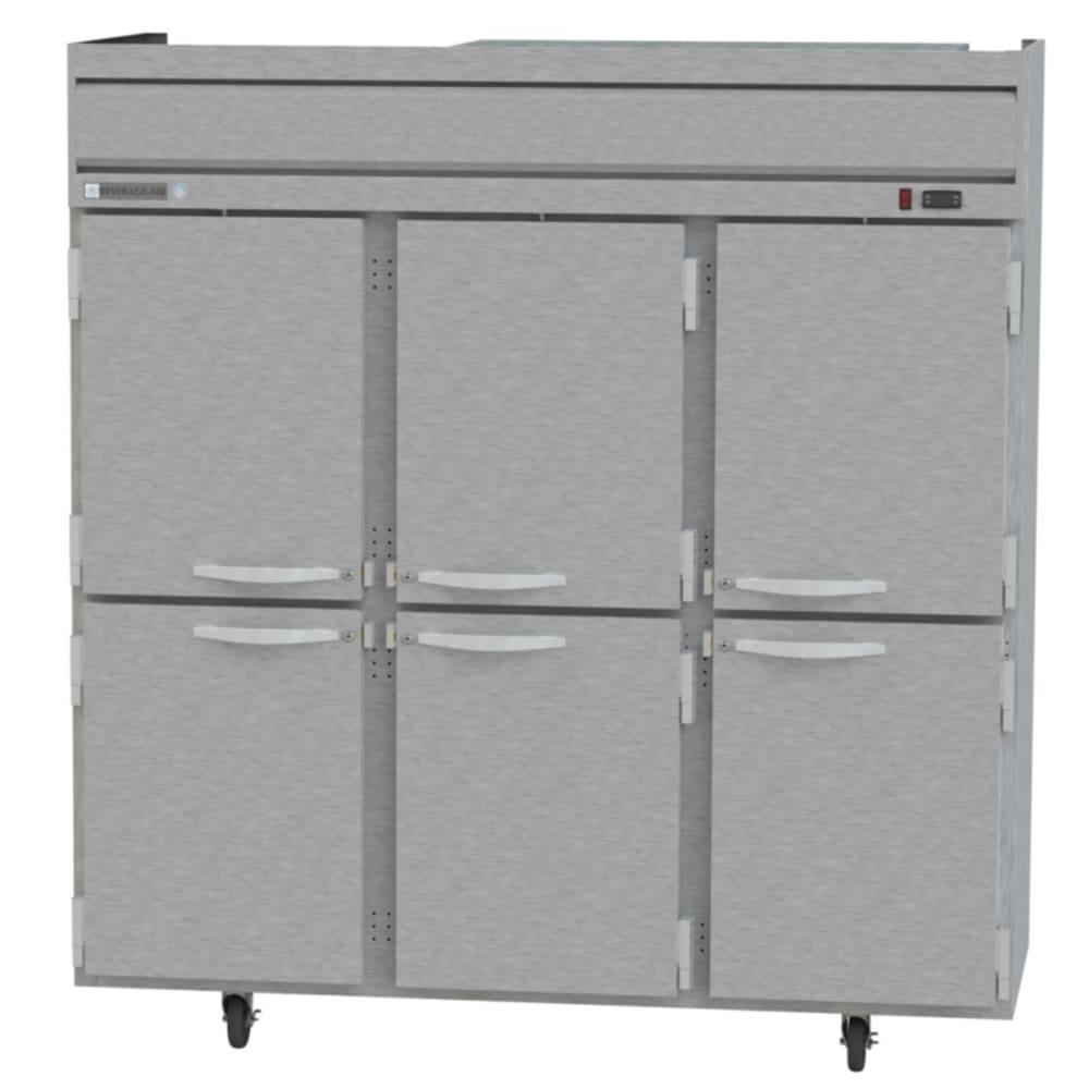 118-HFP35HS 78" Three Section Reach-In Freezer, (6) Solid Doors, 115v