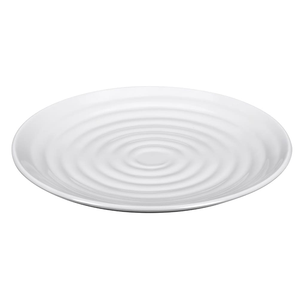 284-ML81W 9 1/2" Round Melamine Salad Plate, White