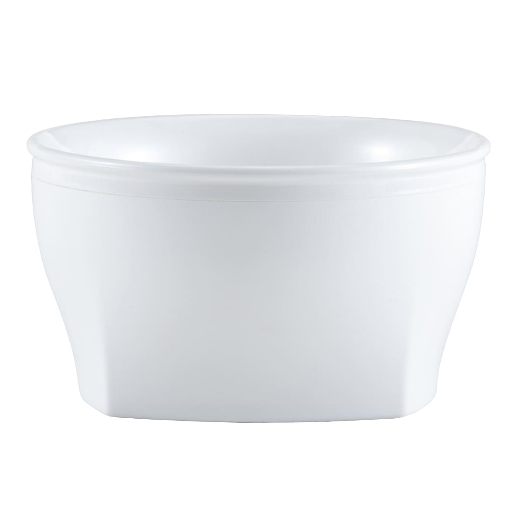 144-MDSHB9148 9 oz Round Harbor Collection Bowl - Plastic, White