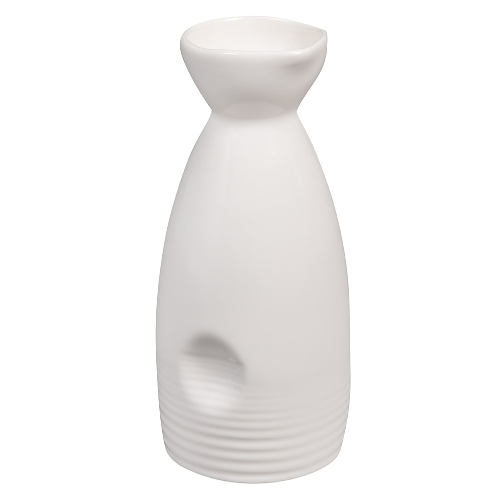 284-NC4003W 6"H Sake Bottle w/ 9 oz Capacity, Porcelain, White
