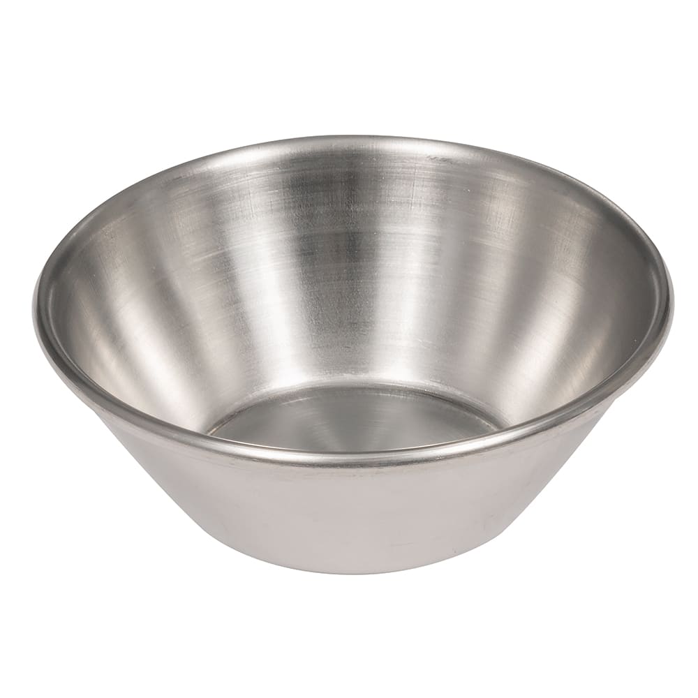 166-B34 3" Sauce Bowl w/ 3 3/4 oz Capacity, Stainless