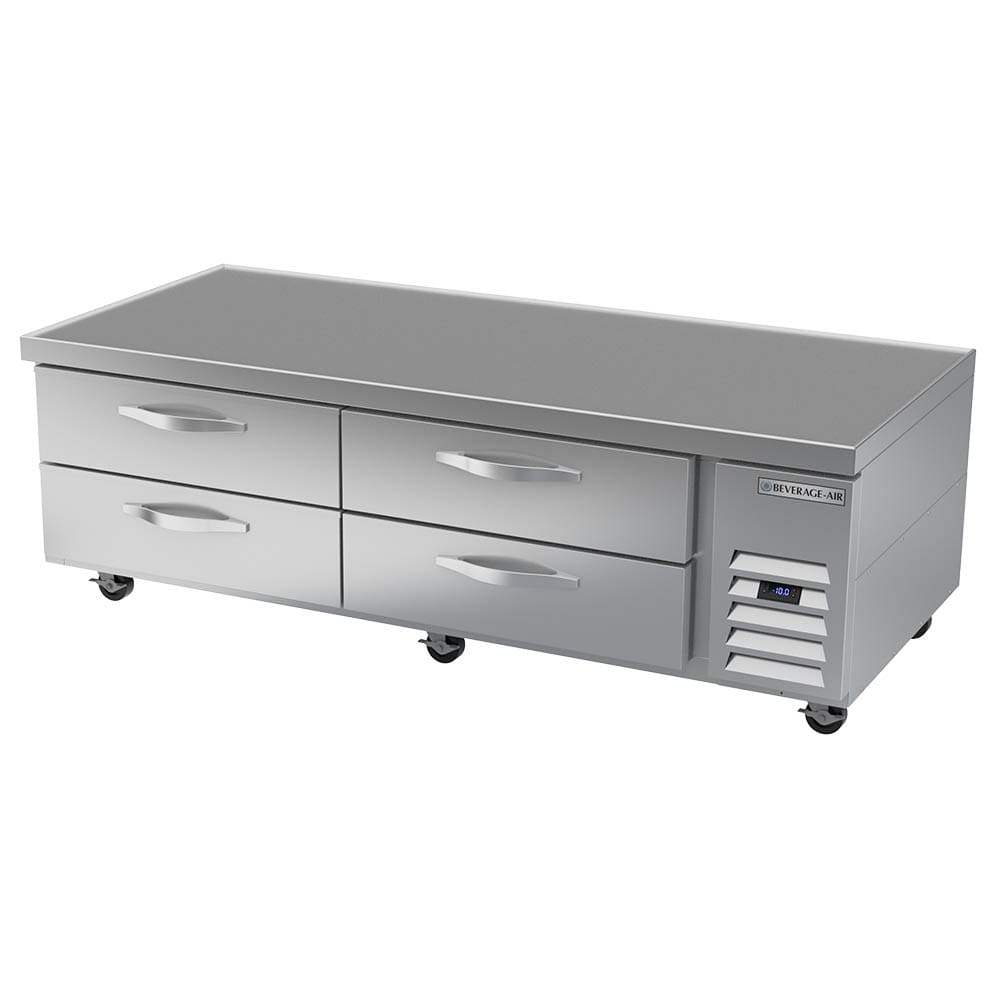 118-WTFCS72HC 72" Hydrocarbon Series Chef Base Freezer w/ (4) Drawers - 115v
