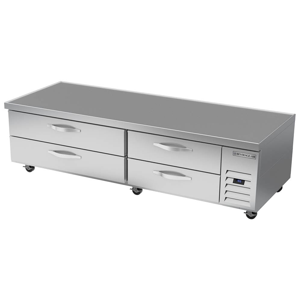 118-WTFCS84HC 84" Hydrocarbon Series Chef Base Freezer w/ (4) Drawers - 115v