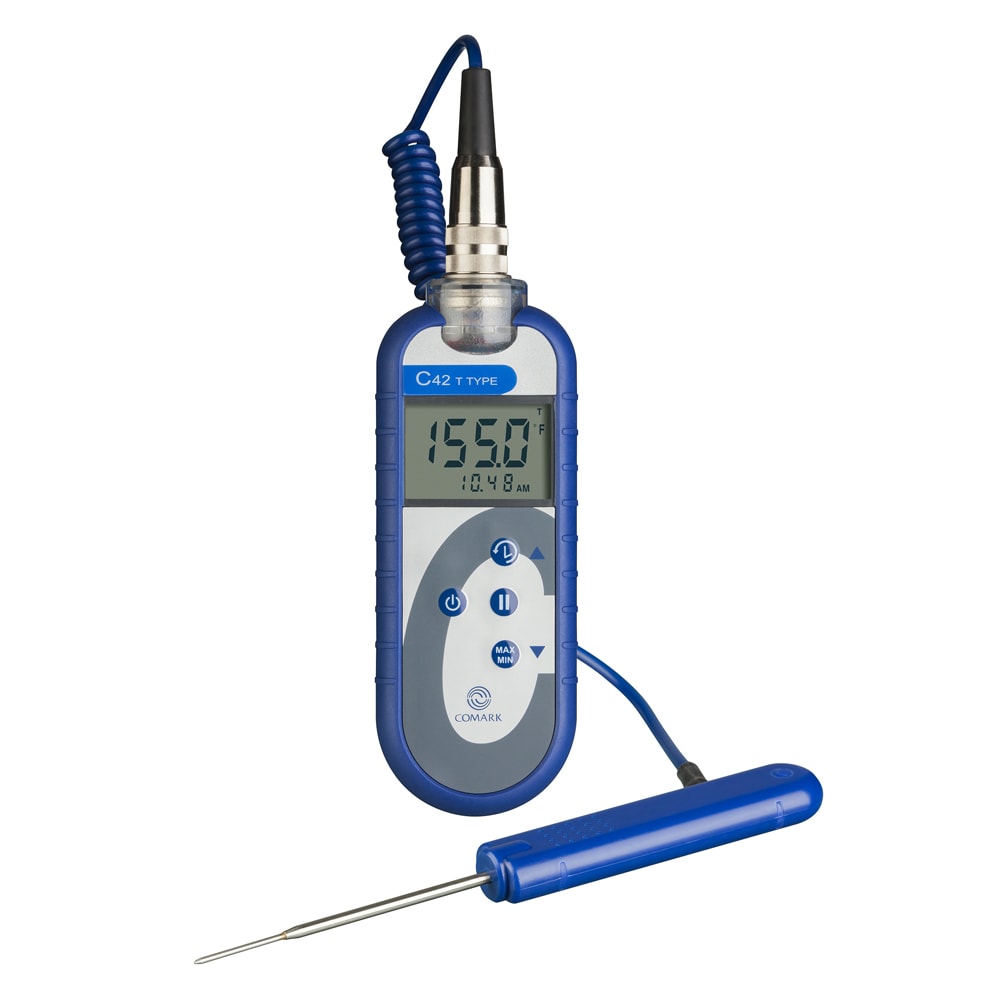 113-C42KIT Type T Waterproof Digital Thermocouple w/ PT19L Probe, -328° to 750°F