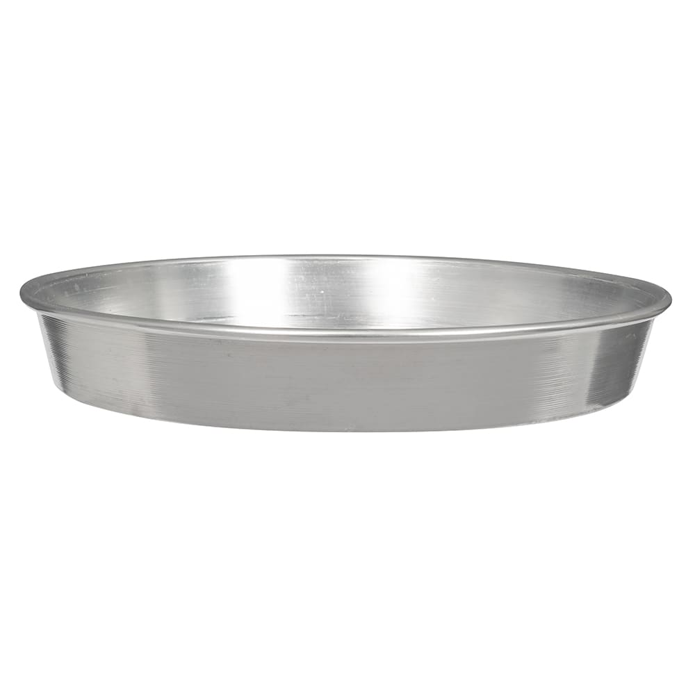 166-A901015 10" Tapered Pizza Pan, 1 1/2" Deep, Solid, Aluminum
