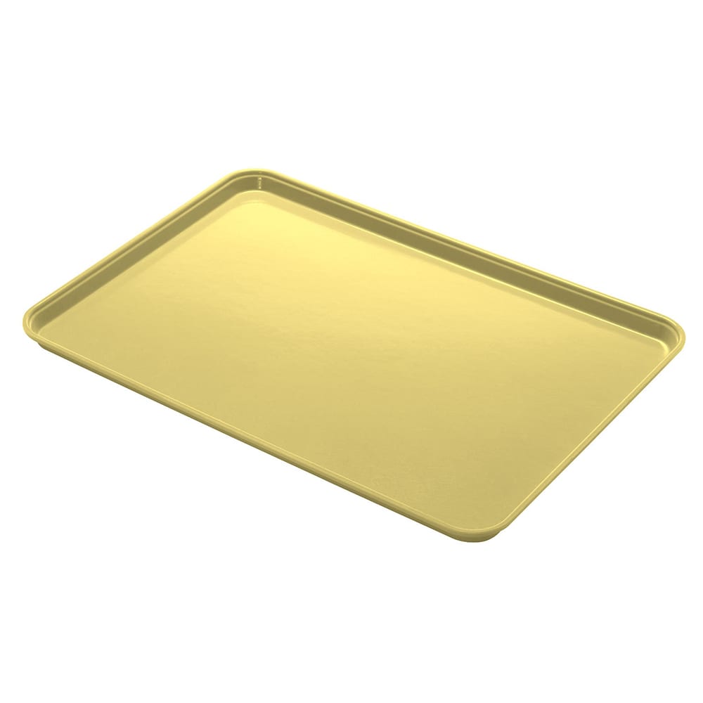 144-1014CL145 Fiberglass Camlite® Cafeteria Tray - 13 3/4"L x 10 5/8" W, Yellow