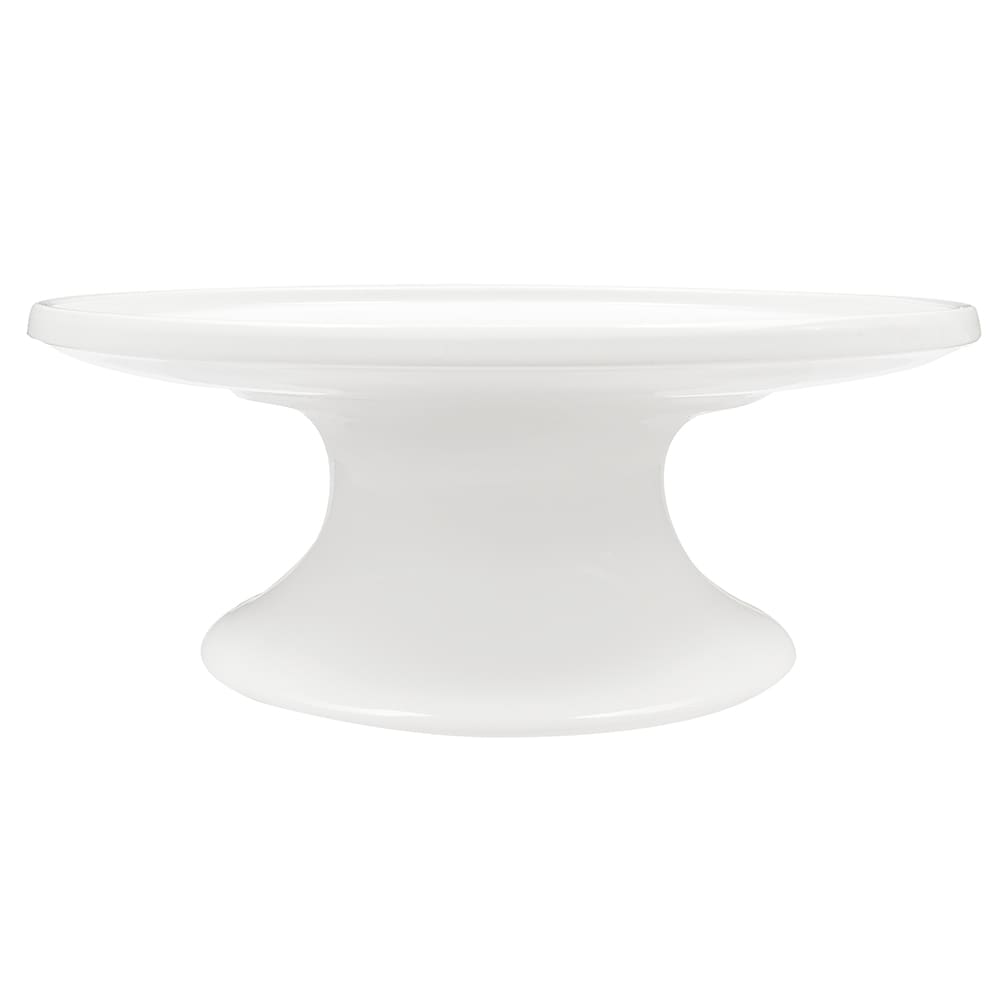 166-PSP8 8" Round Serving Stand - White Porcelain