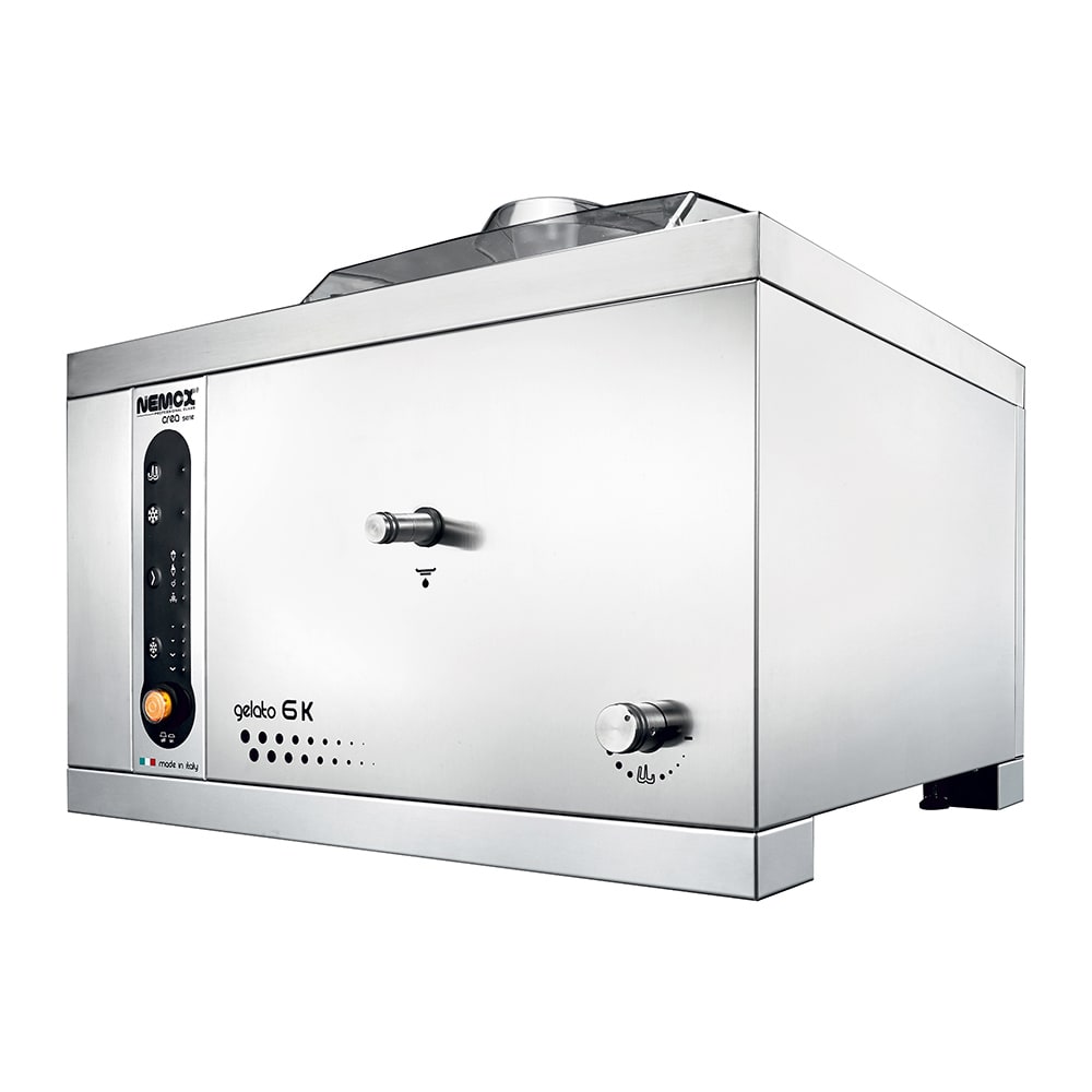 Eurodib GELATO-6K Countertop Gelato Machine w/ (1) 10 3/5 qt Flavor Hopper, 120v