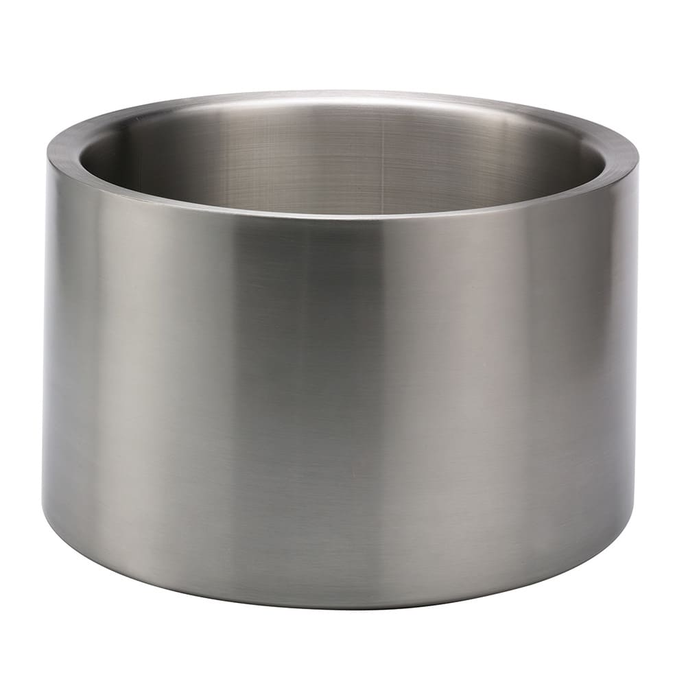 482-PT7BS 7 gal Round Cooling Tub - 16 1/2"D x 16 1/2"W x 10"H, Stainless