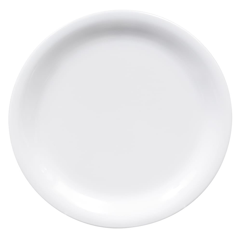 284-NP6DW 6 1/2" Round Melamine Dessert Plate, White