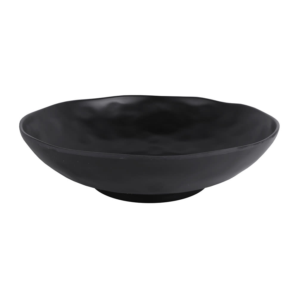 701-JW1012B 97 oz Round Melamine Bowl, Black