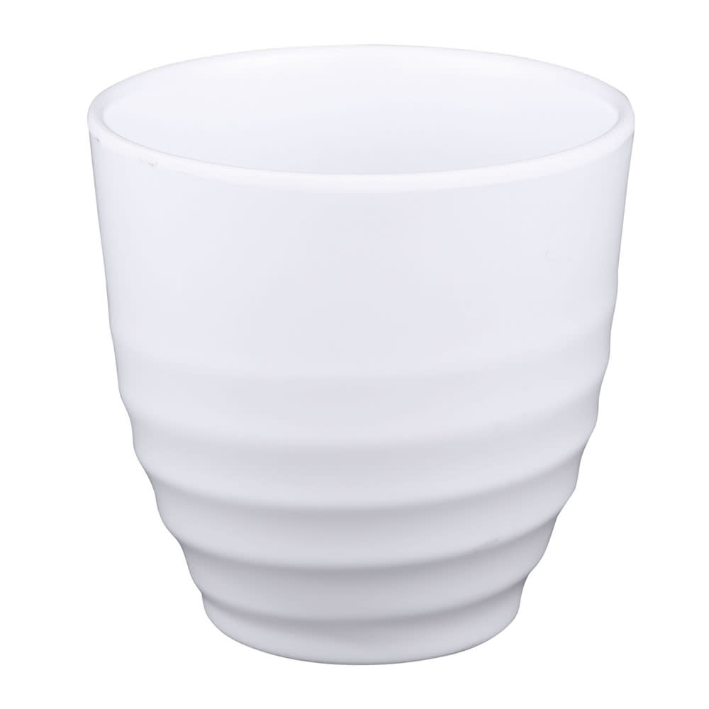 701-JW2024W 6 oz Zen Cup - Melamine, White