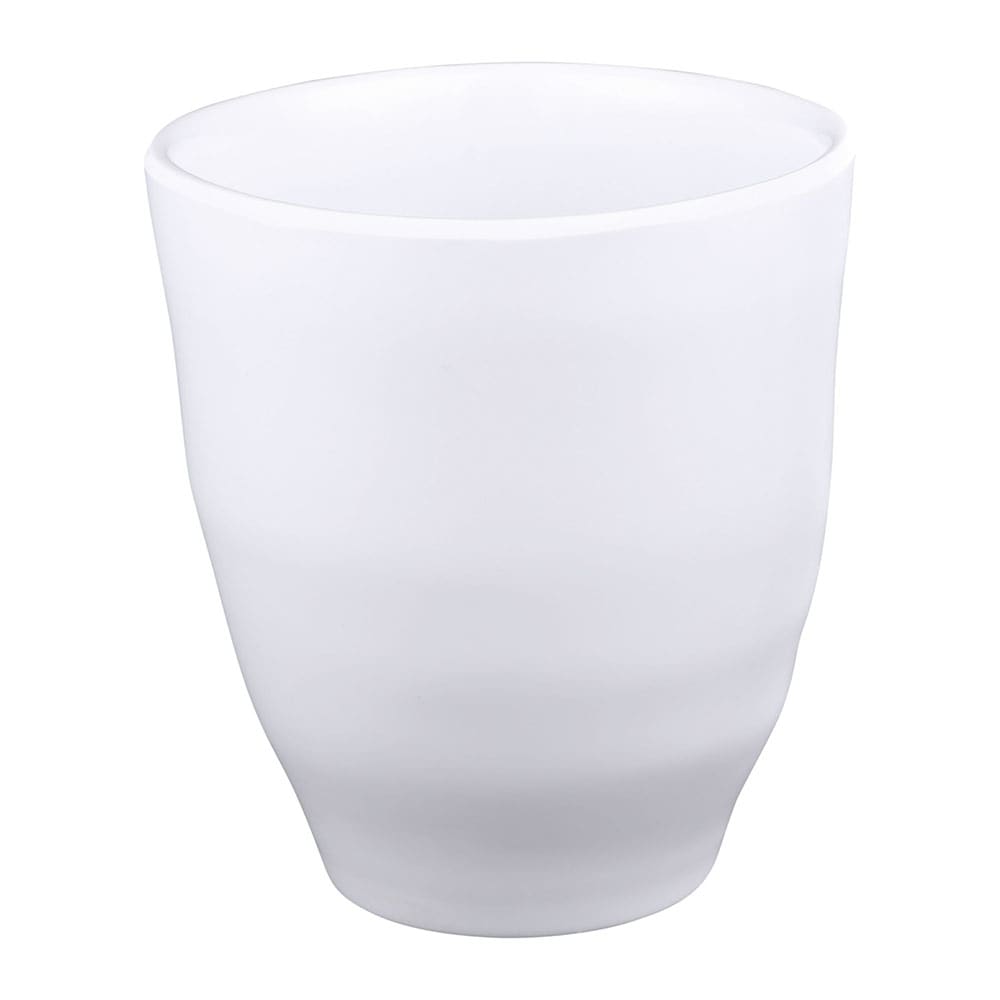 701-JW2025W 8 oz Zen Cup - Melamine, White
