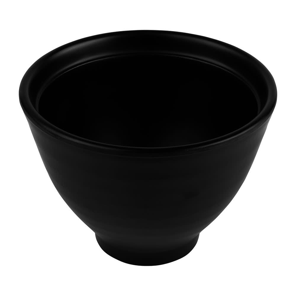 701-JW4004B 9 oz Round Melamine Soup Bowl, Black