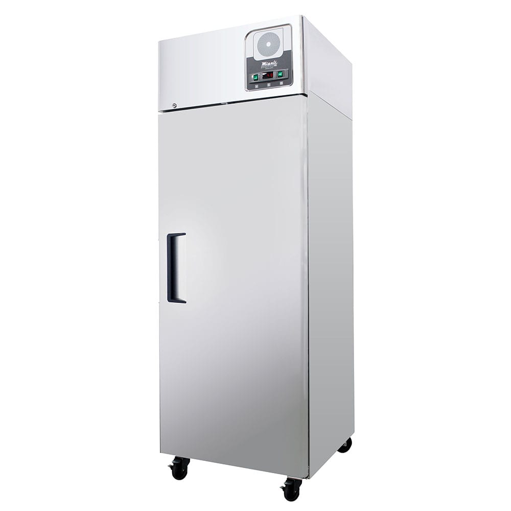 Migali G-1R 28 7/10" One Section Vaccine Refrigerator w/ Solid Door - Stainless, 115v