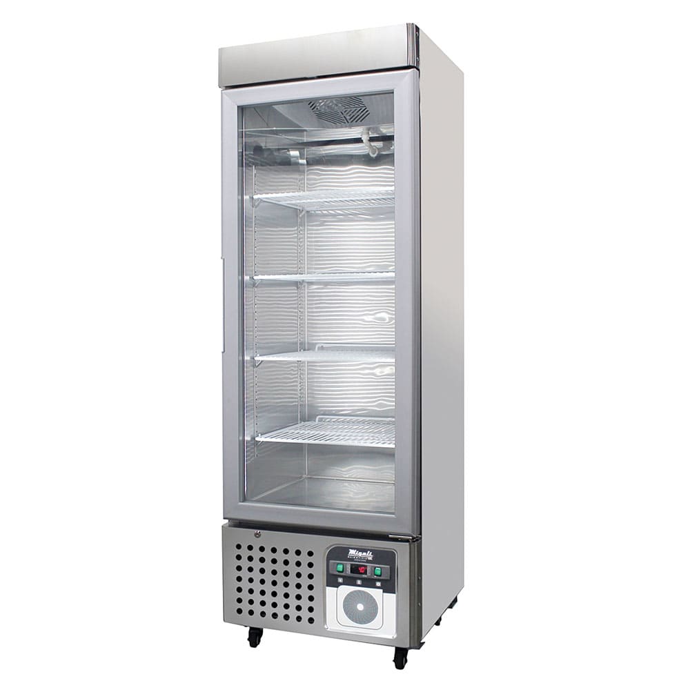 Migali G-1MRG 24 1/5" One Section Vaccine Refrigerator w/ Glass Door - Stainless, 115v