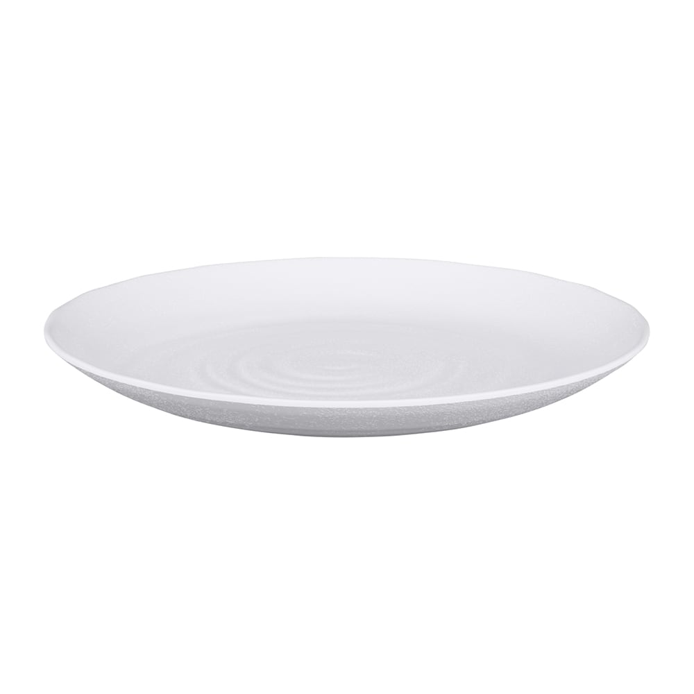 701-JW7009W 9 1/4" Round Melamine Dinner Plate, White