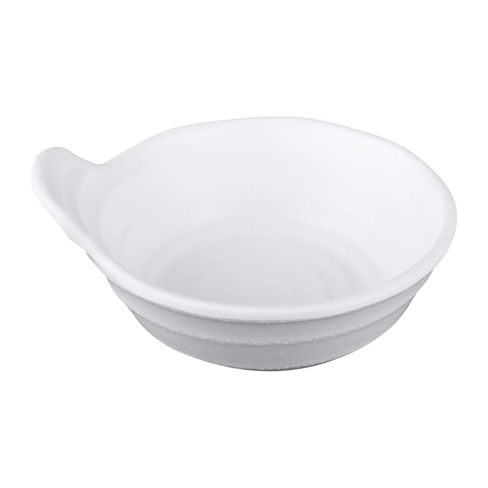 701-JWT55W 6 oz Melamine Sauce Bowl - Melamine, White
