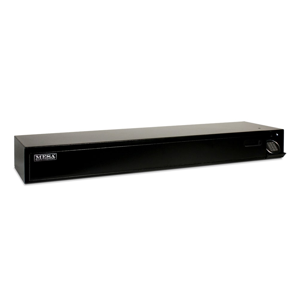 308-MUBG652E Under Bed Gun Safe w/ Electronic Lock - 51"W x 14.6"D x 6"H, Steel, B...