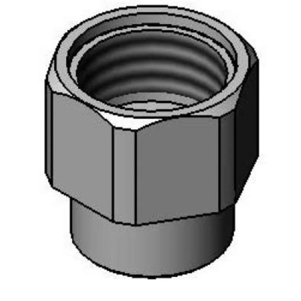 064-00073225 Hose Adapter w/ 1/4" NPT Female Connection, Rough Chrome Plated