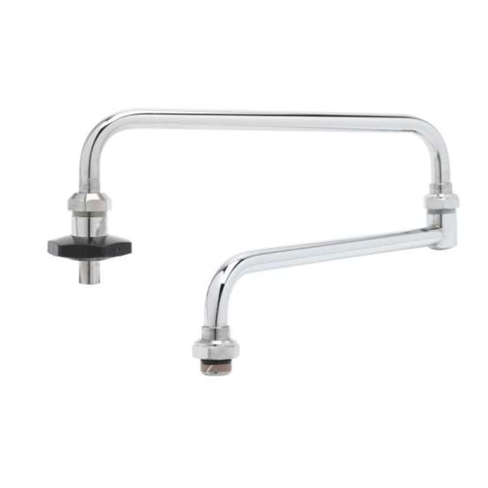 064-00287240 24" Double Joint Swing Nozzle, Chrome Plated Brass