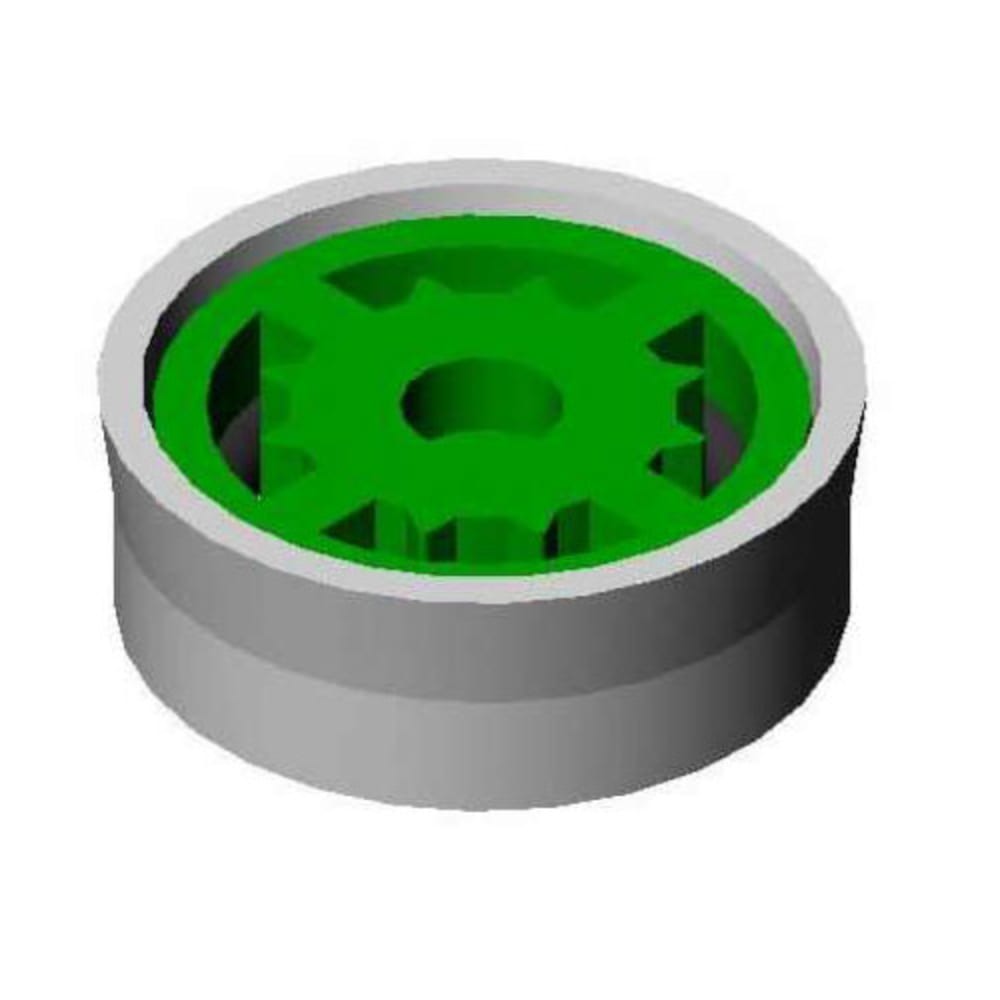 064-FD15 1 1/2 GPM Flow Control Disc w/ Green Insert