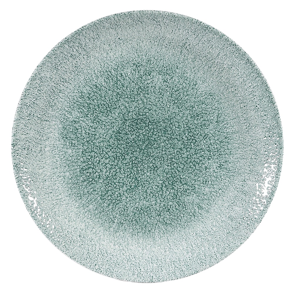 893-RKJGEV111 11 1/4" Round Studio Prints® Plate - Ceramic, Jade Green