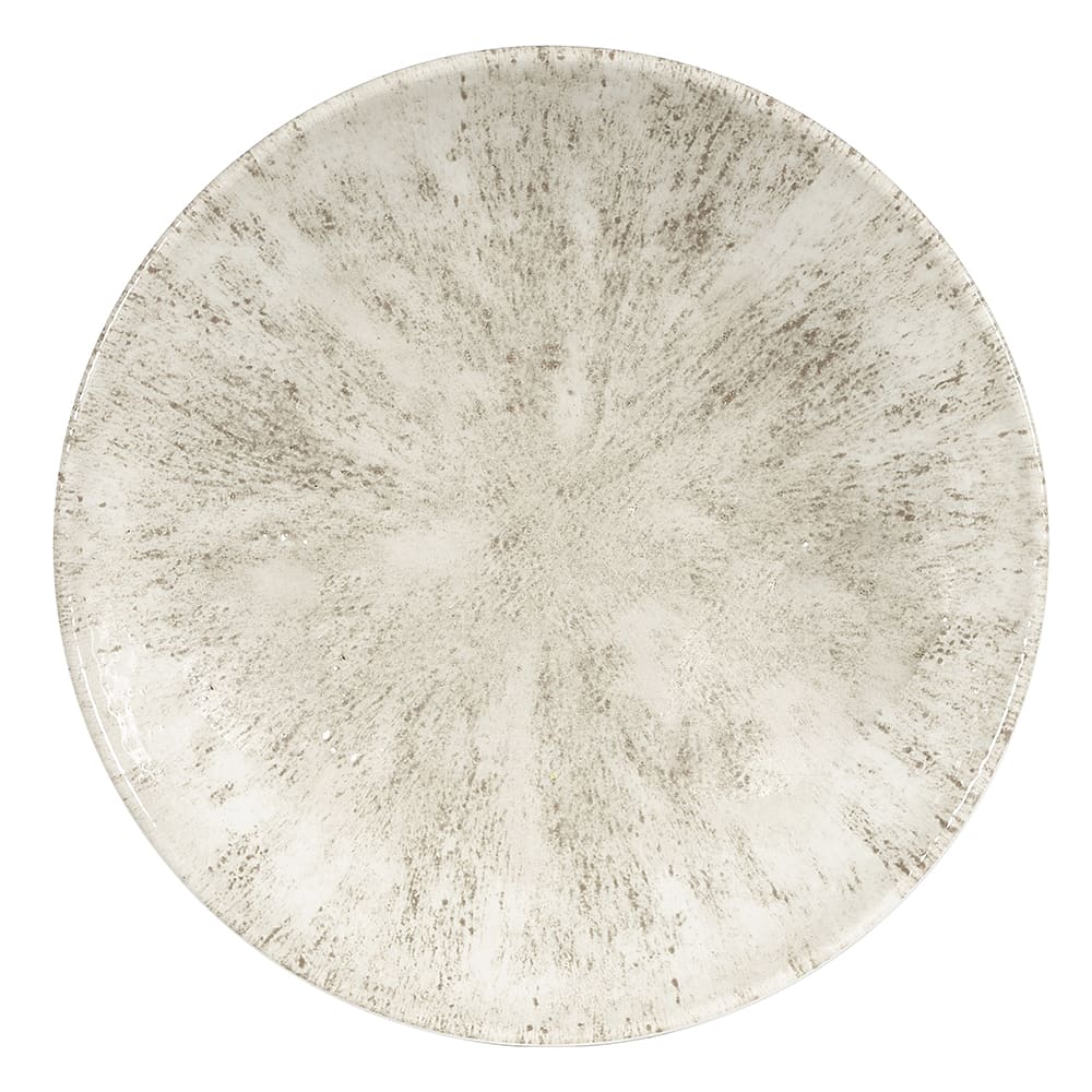 893-STAGEVP61 6 1/2" Round Studio Prints® Plate - Ceramic, Agate Gray