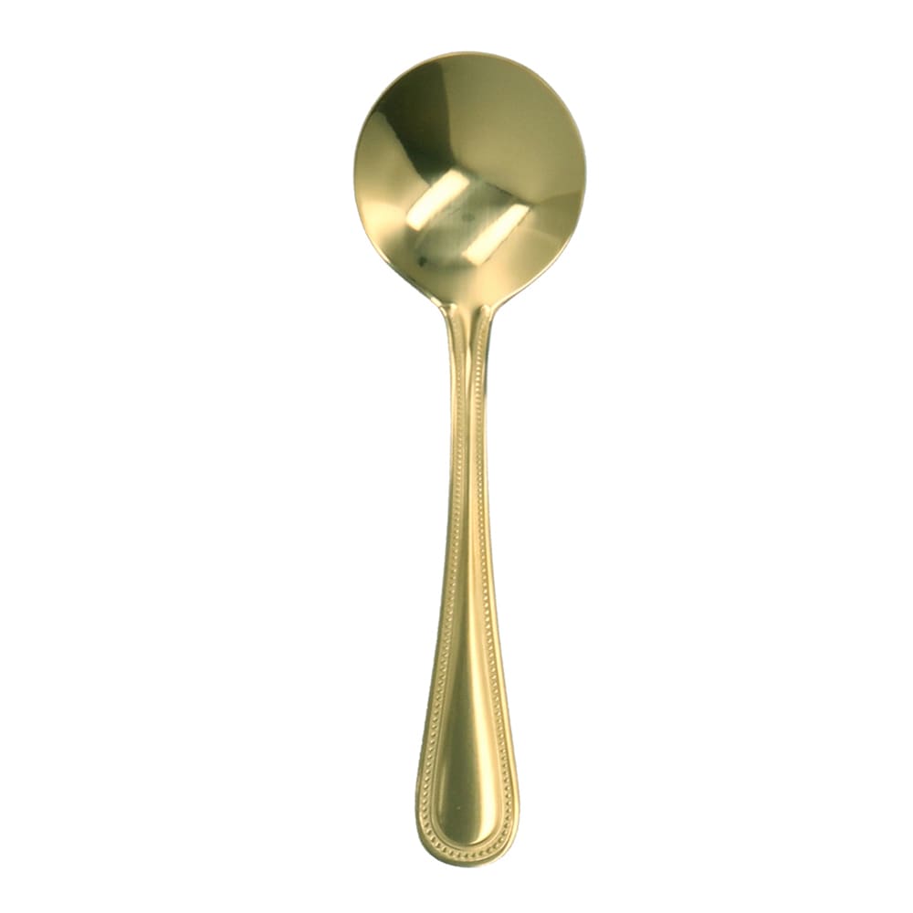 264-G2712 6 1/4" Bouillon Spoon with 18/0 Stainless Grade, Colgate Pattern