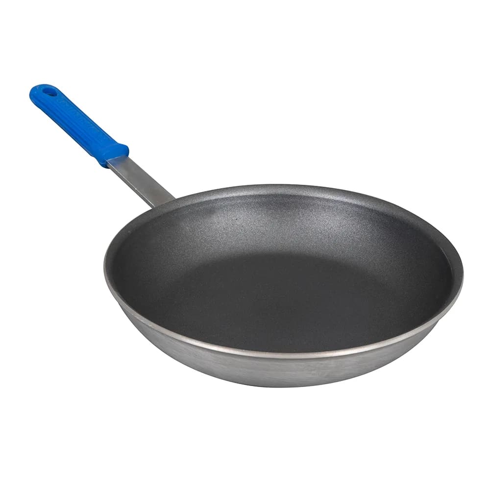 175-EZ4014 14" Non-Stick Aluminum Frying Pan w/ Solid Silicone Handle