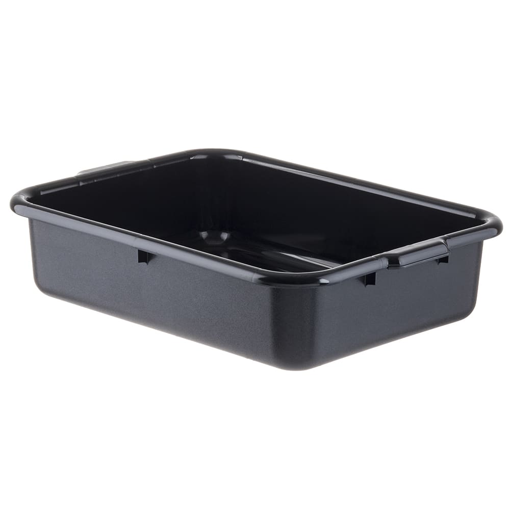 229-1529B Bus Box - 21 1/2" x 15 3/4" x 5", Black