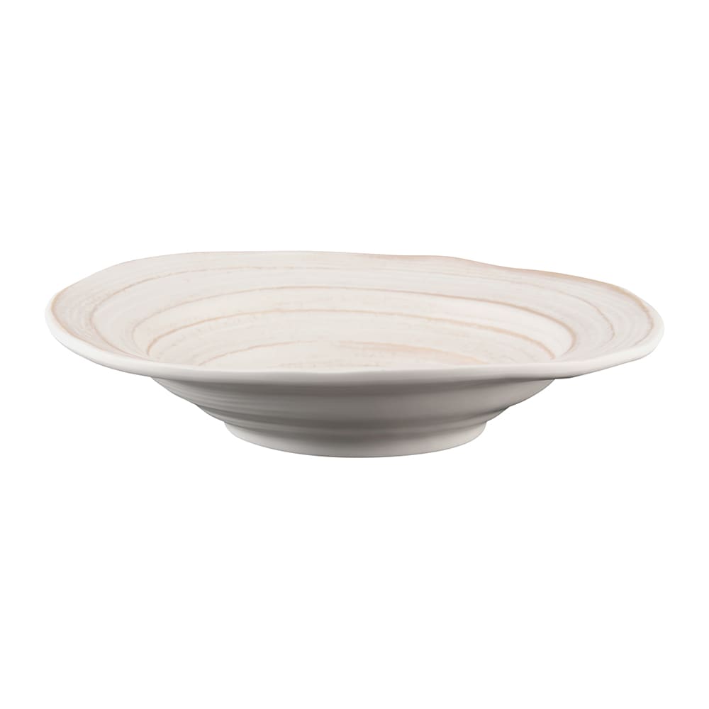 701-DB11STOWD 22 oz Round Melamine Bowl, Off White Stone