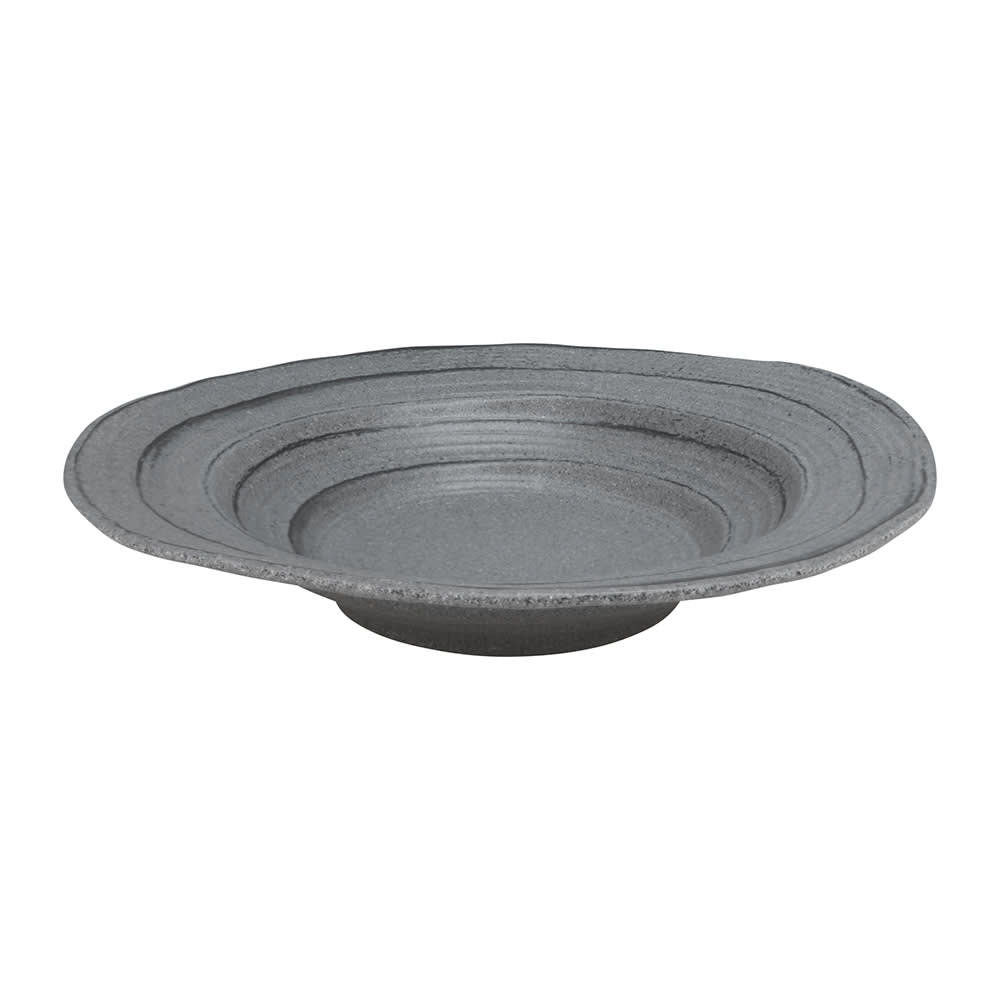 701-M18BSTGSD 4 3/4 qt Round Melamine Serving Bowl, Granite Stone