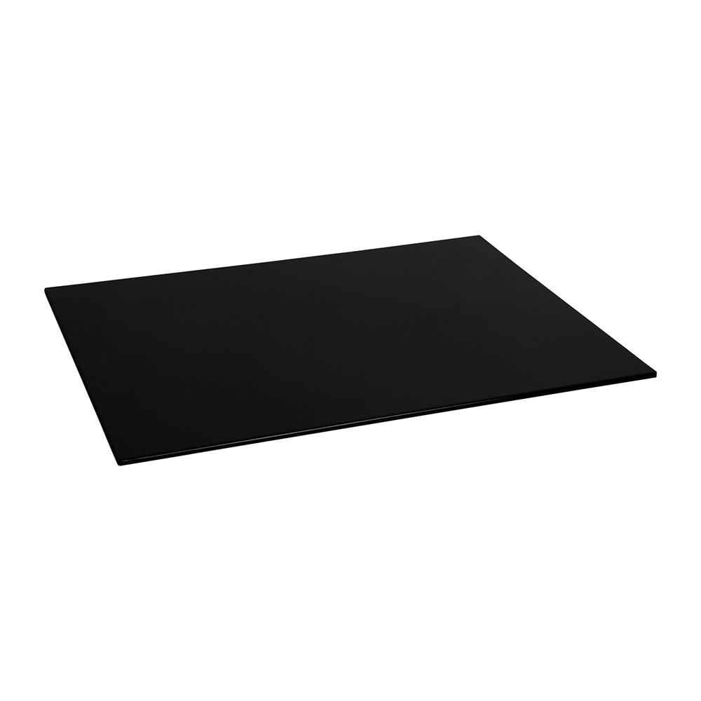 701-M13518FB Rectangular Serving Tray - 18"L x 13 1/2"W, Melamine, Black