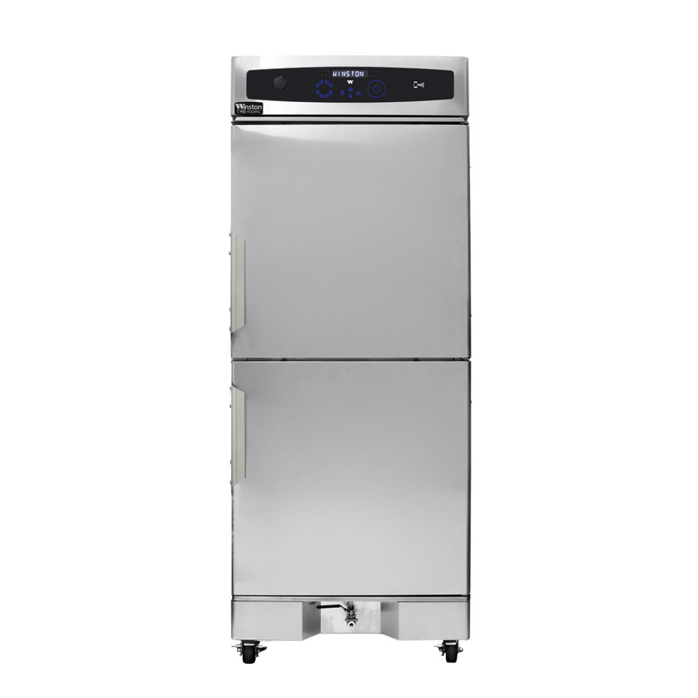 081-HOV514UV Full Height Insulated Mobile Heated Cabinet w/ (14) Pan Capacity - Right Hinge, 120v