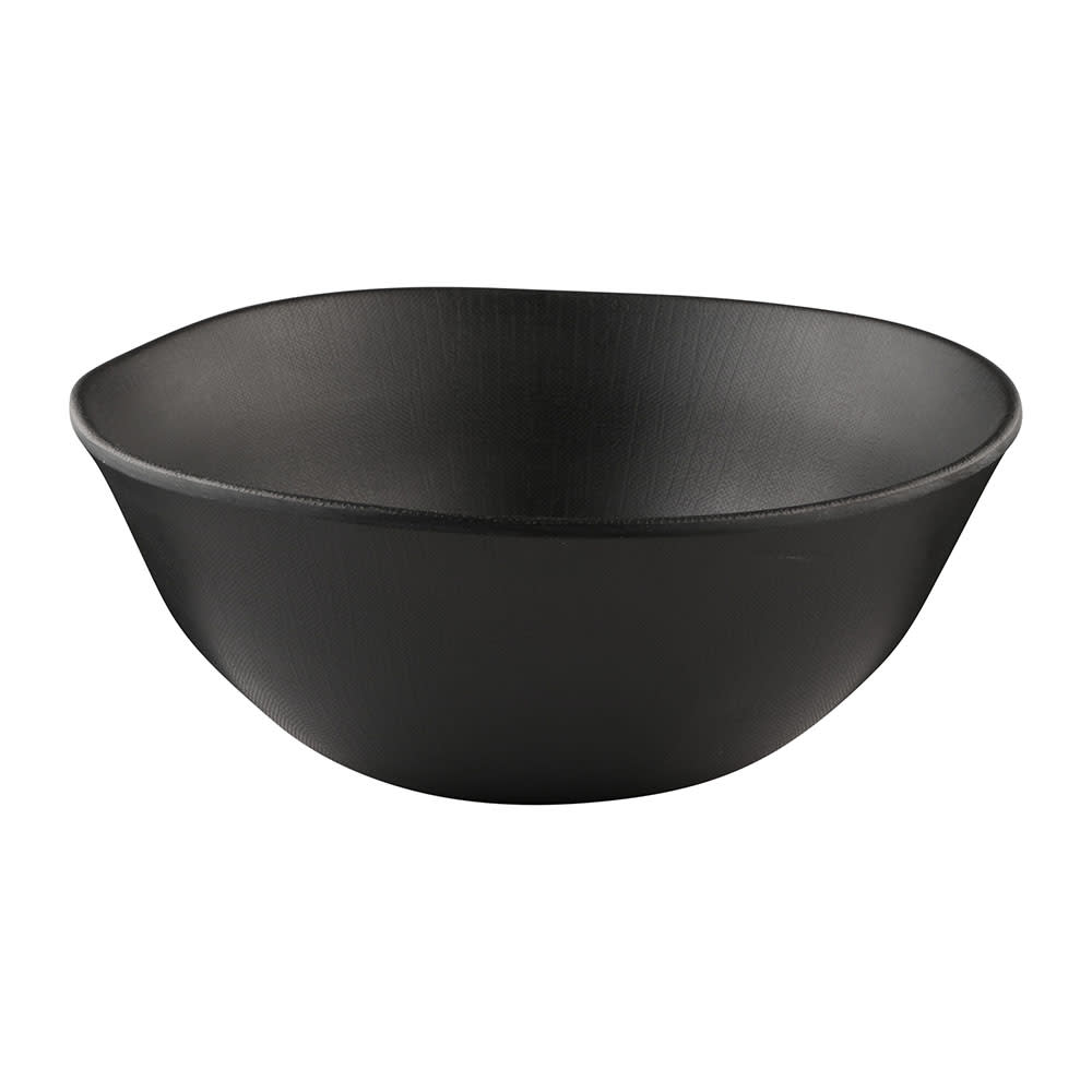 701-ECO72B 36 oz Round Melamine Bowl, Black