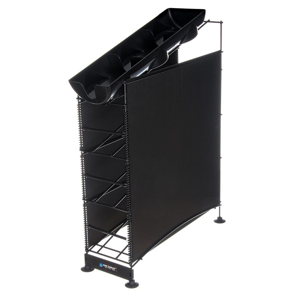 094-C8504WFD Cup & Lid Organizer, (6) Compartment, All Cup Types