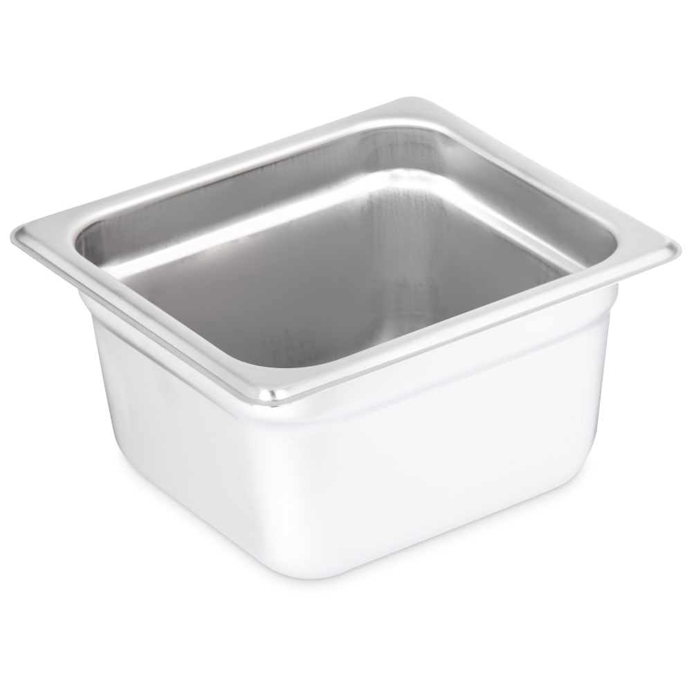 028-608164 Sixth Size Steam Pan, Stainless