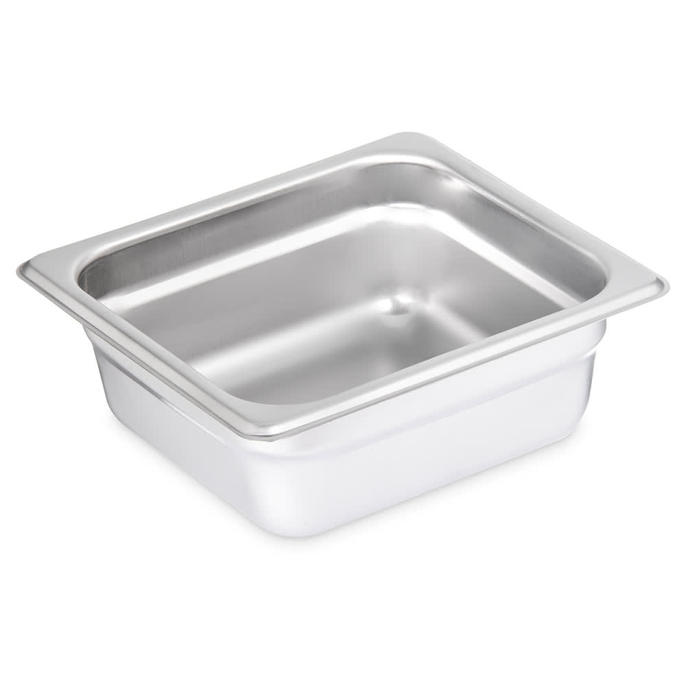 028-607162 Sixth Size Steam Pan, Stainless