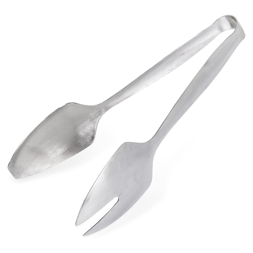 028-607693 9" Salad Tongs with 18/8 Stainless Grade