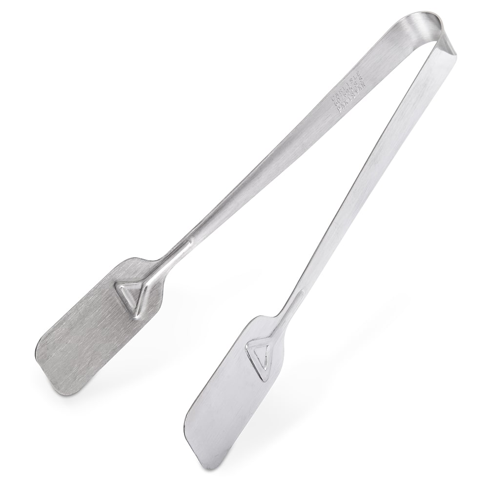 028-607695 9 1/2" Stainless Pastry Tongs