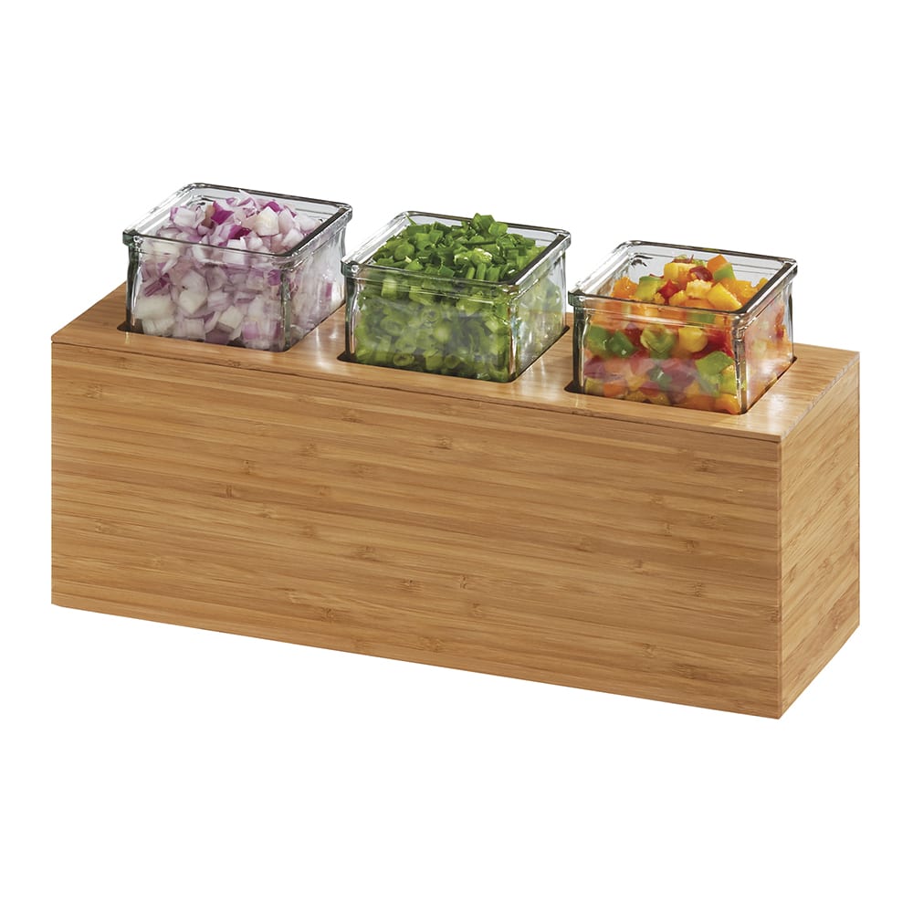 151-3836360 (3) Compartment Bar Garnish Tray