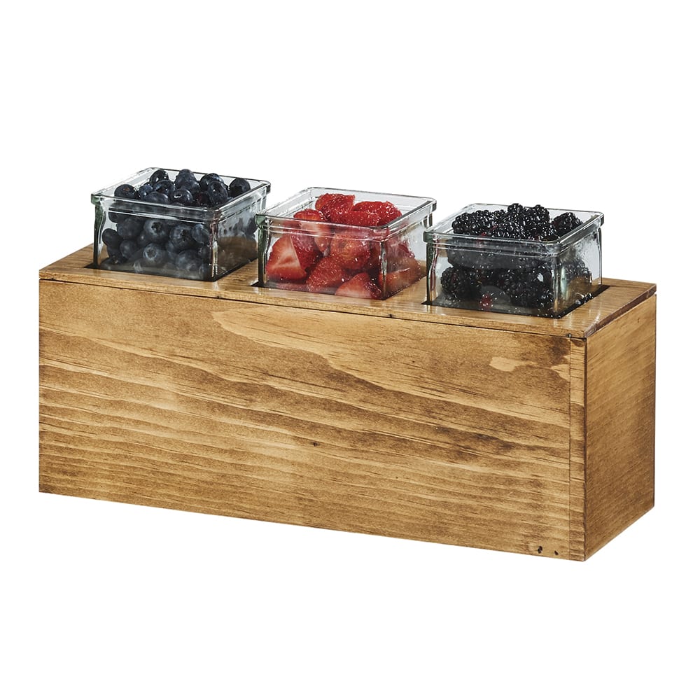 151-3836399 (3) Compartment Bar Garnish Tray