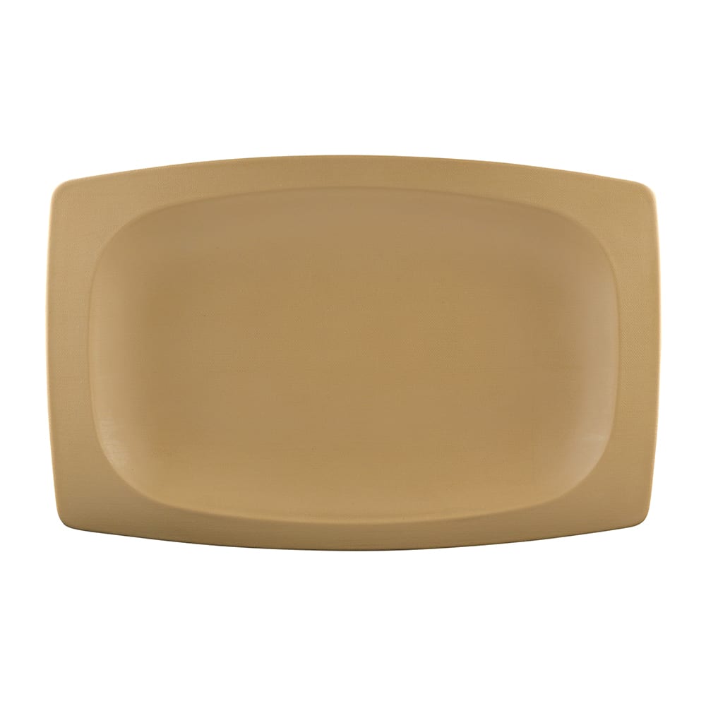 701-ECO1258PB 12 1/2" x 8 1/4" Rectangular Greenovations Platter - Melamine, Paper Bag