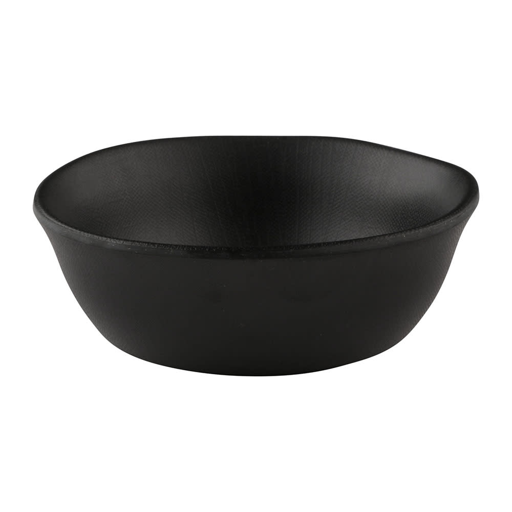 701-ECO4515B 8 oz Round Melamine Bowl, Black