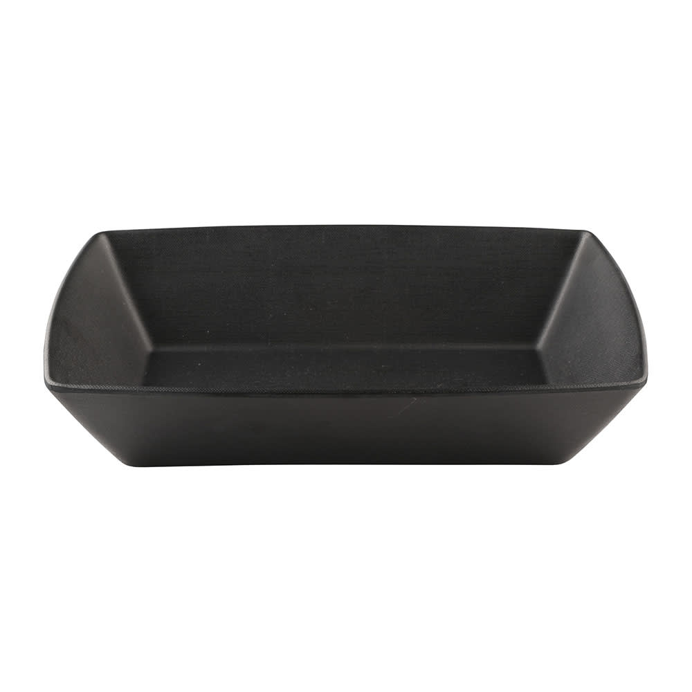 701-ECO862B 38 oz Rectangular Melamine Bowl, Black