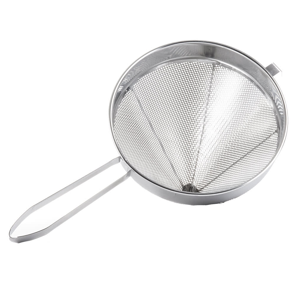 229-1612 12" Coarse China Cap Strainer, Stainless