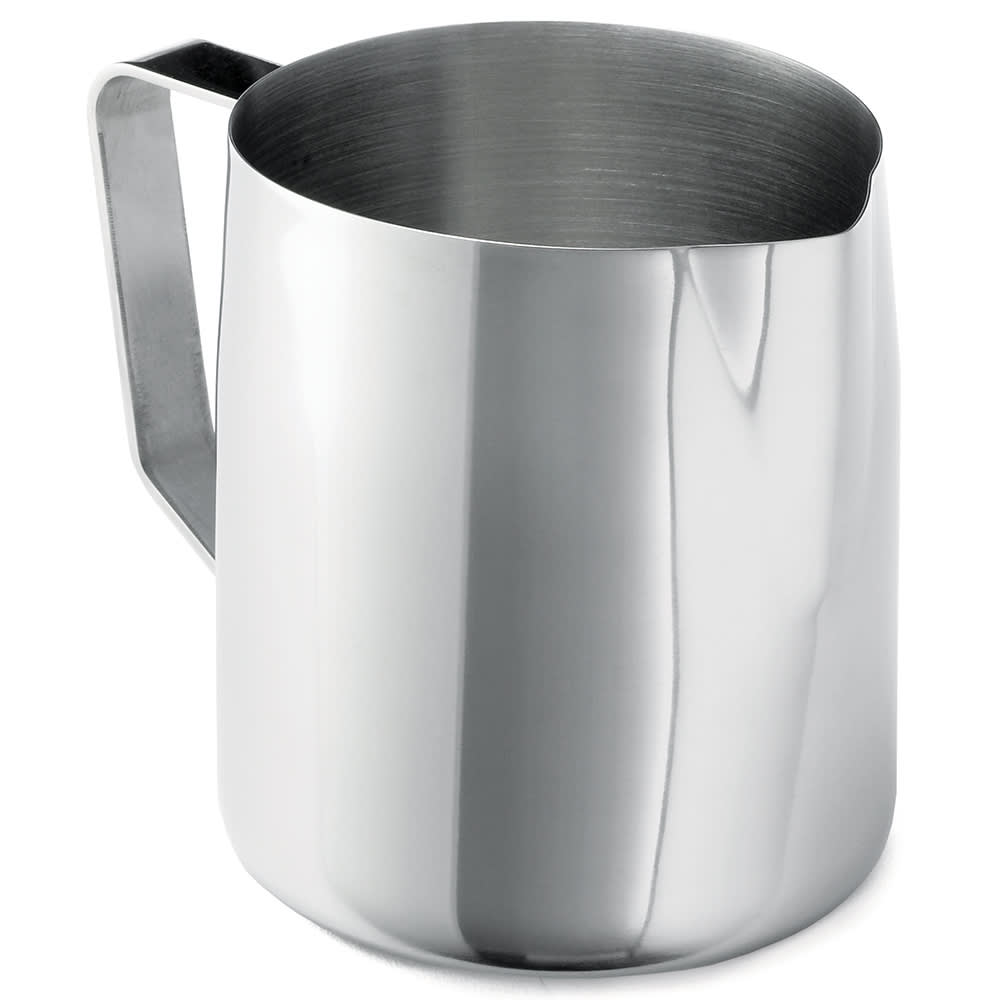 229-2036 32 36 oz Stainless Steel Frothing Cup, Mirror Finished